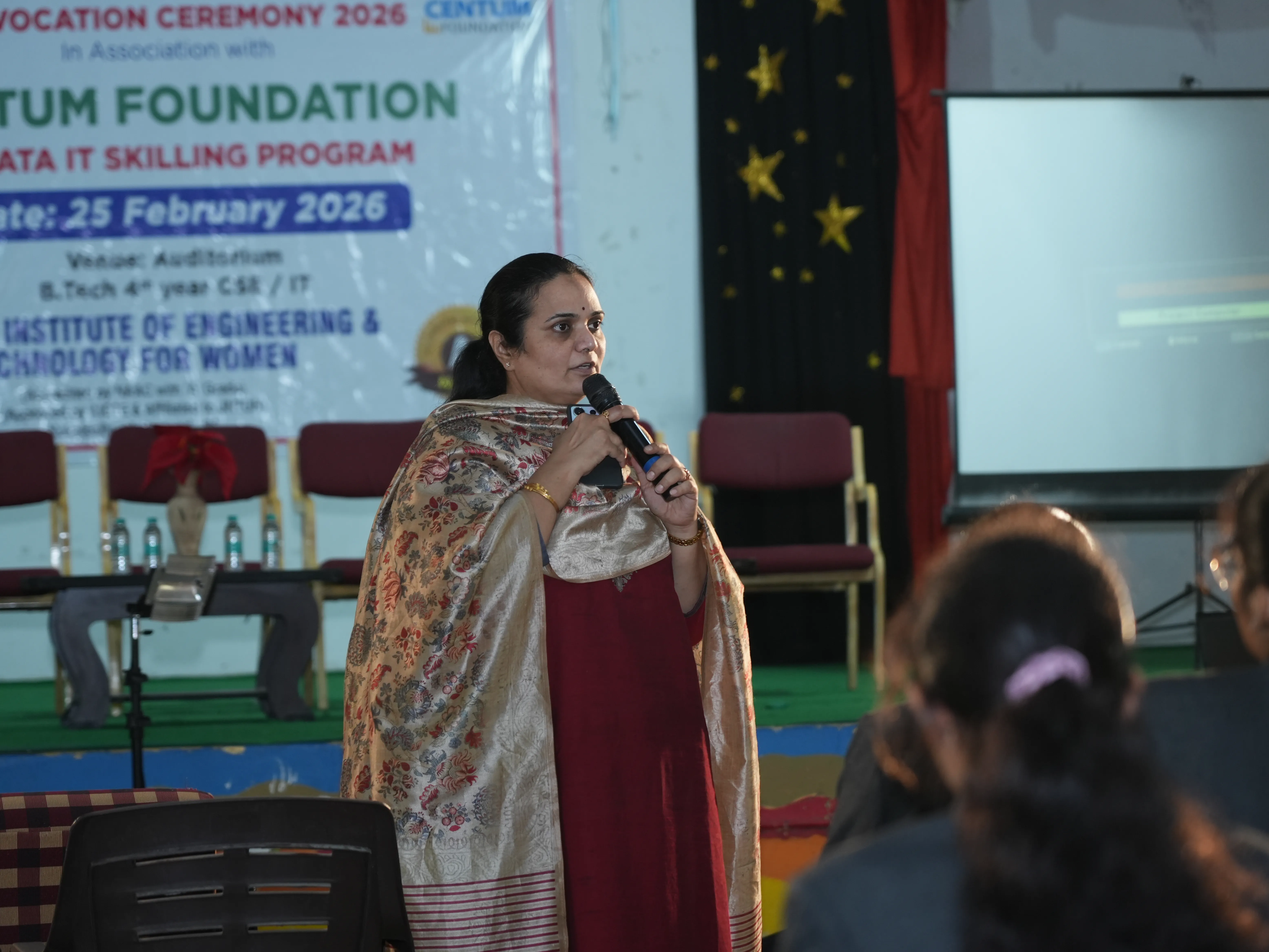 Convocation Ceremony of Sonata CSR through Centrum foundation for 4 th year students - RITW
